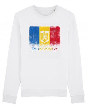 Romania Tricolor White