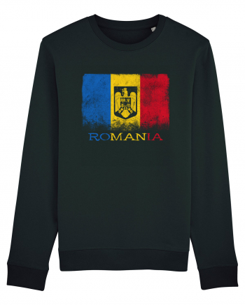 Romania Tricolor Black