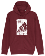 Romania Hanorac cu fermoar Unisex Connector