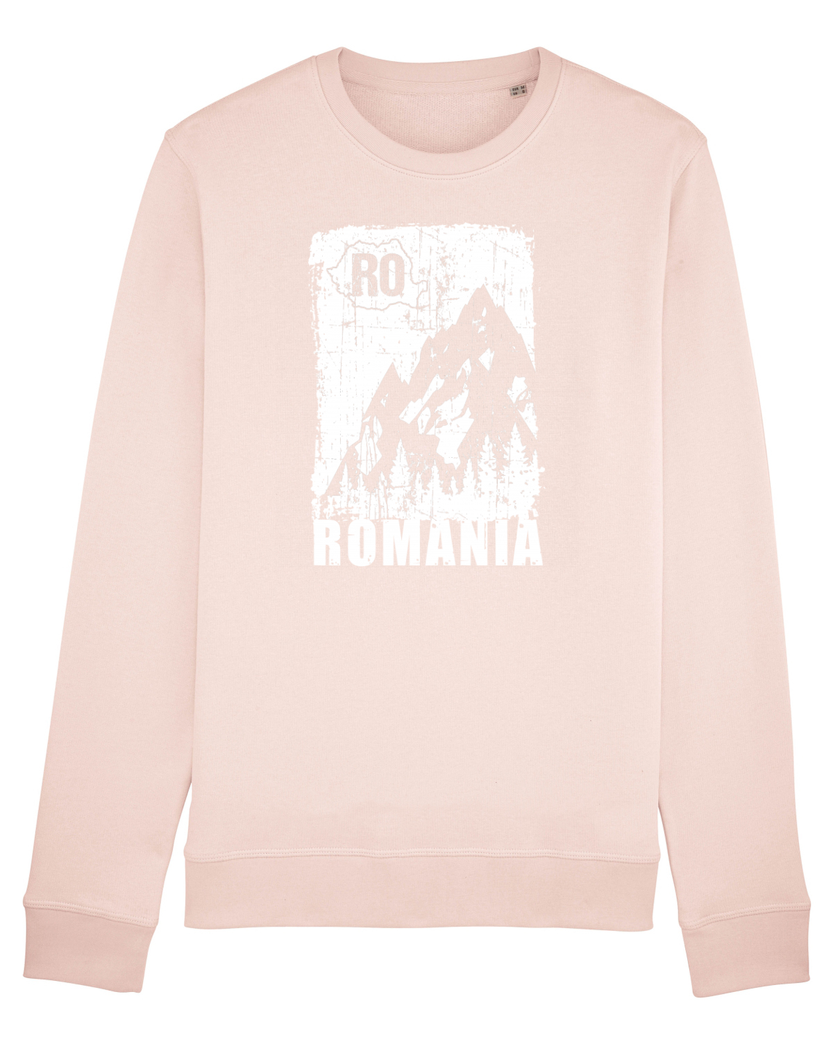 Bluză mânecă lungă Unisex Rise Candy Pink