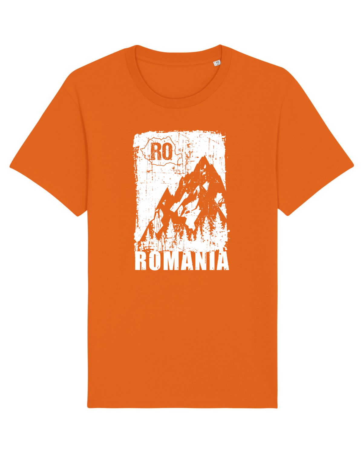 Tricou mânecă scurtă Unisex Rocker Bright Orange