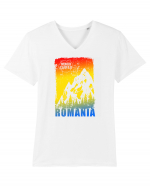 Romania Tricou mânecă scurtă guler V Bărbat Presenter