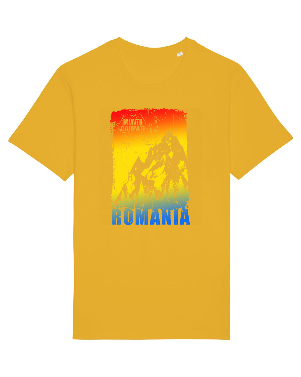 Tricou mânecă scurtă Unisex Rocker Spectra Yellow