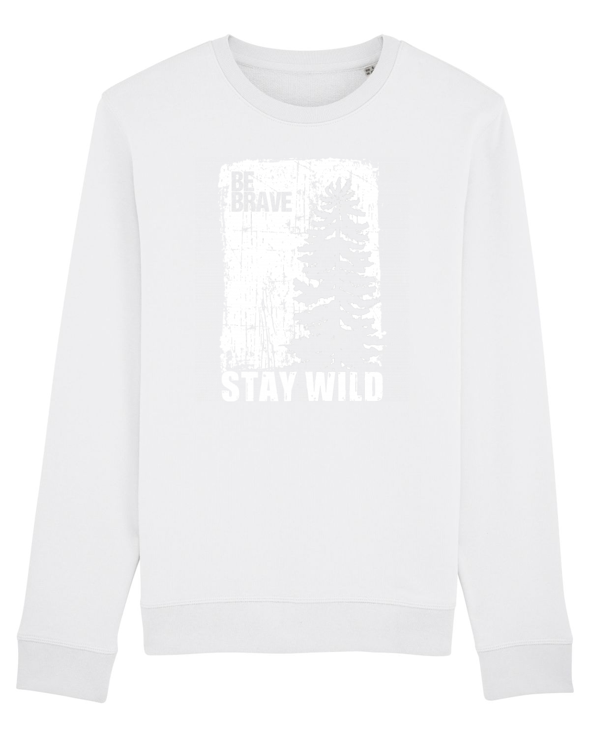 Bluză mânecă lungă Unisex Rise White