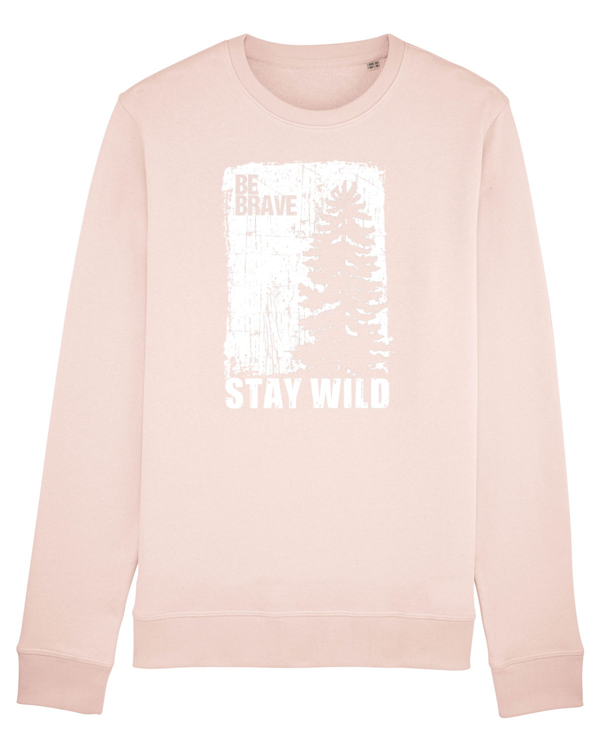 Bluză mânecă lungă Unisex Rise Candy Pink