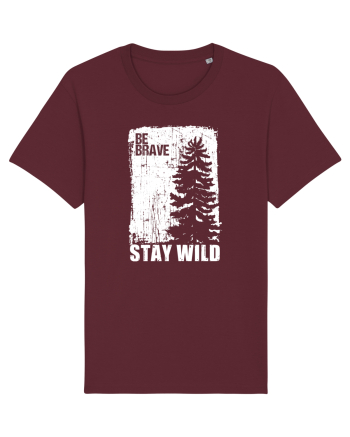 Stay Wild Burgundy