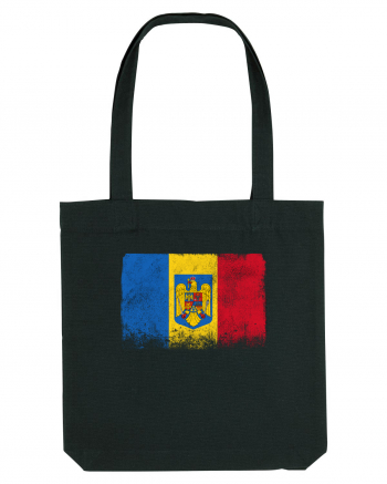 Steag Vintage Romania Black