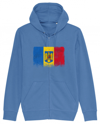 Steag Vintage Romania Bright Blue