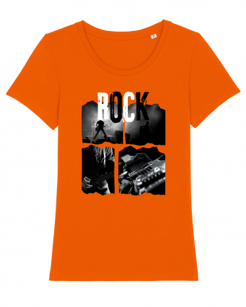 Vintage Rock Bright Orange