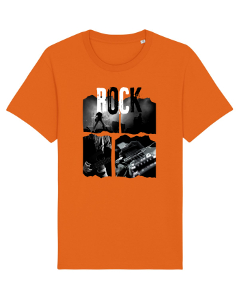 Vintage Rock Bright Orange