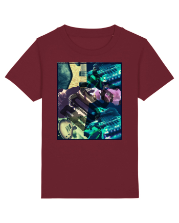 Vintage Rock Burgundy