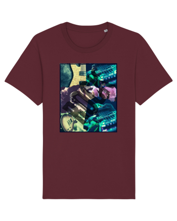 Vintage Rock Burgundy