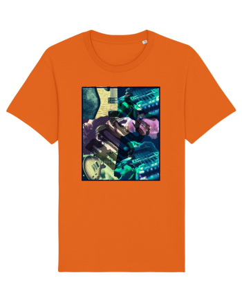 Vintage Rock Bright Orange