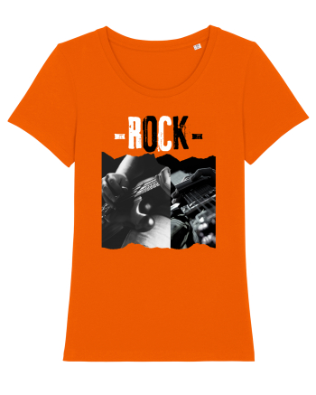 Vintage Rock Bright Orange