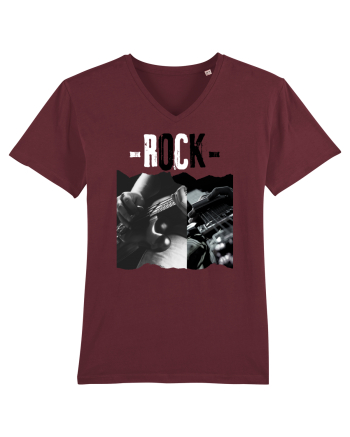 Vintage Rock Burgundy