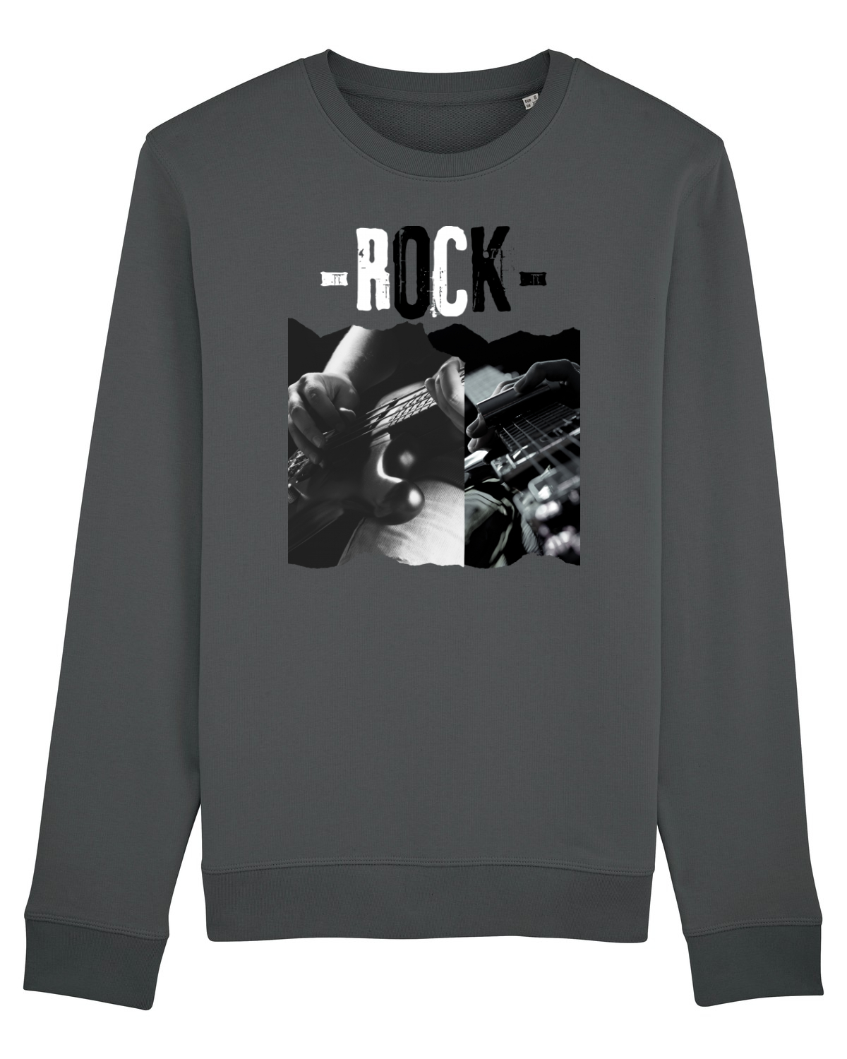 Bluză mânecă lungă Unisex Rise Anthracite