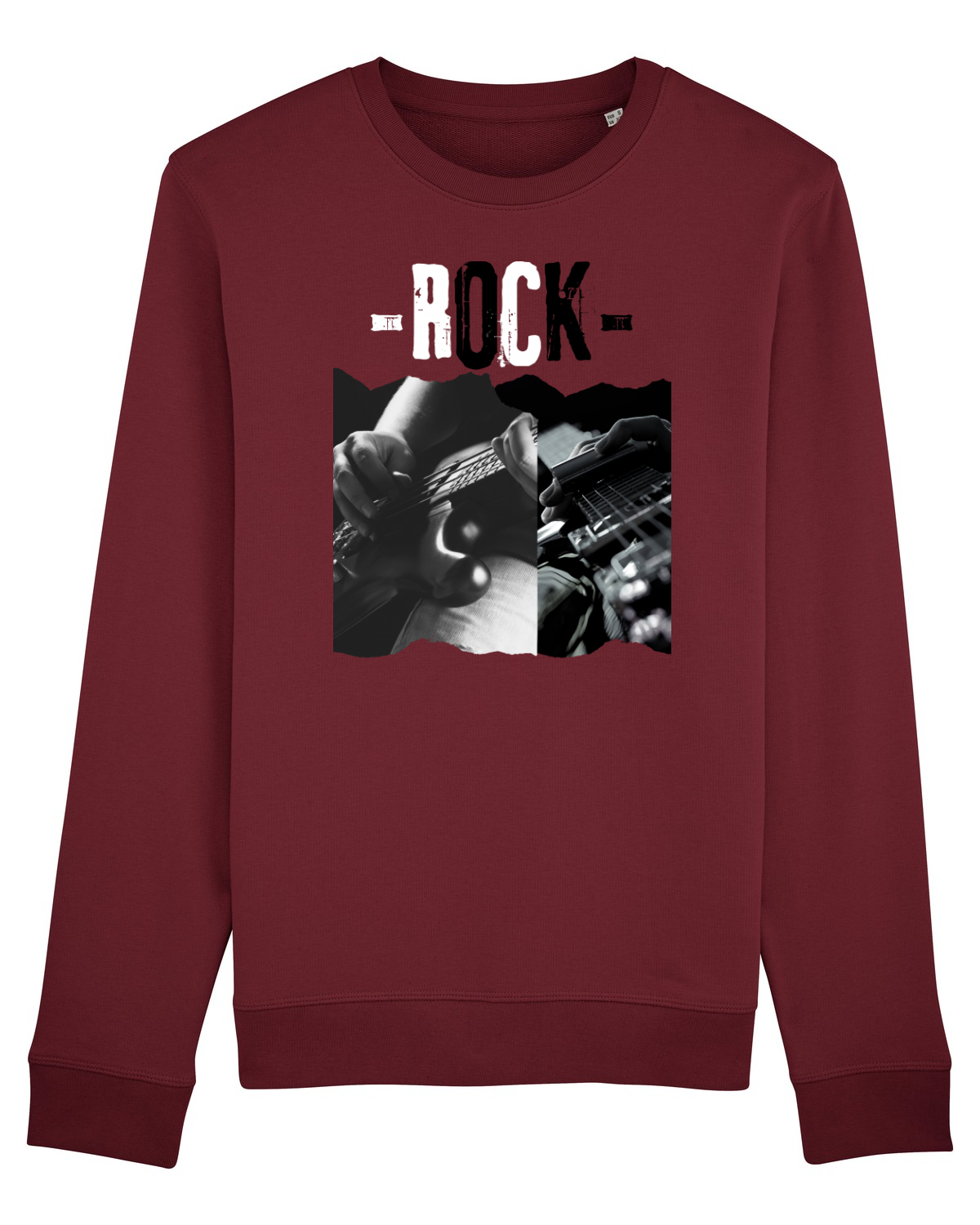 Bluză mânecă lungă Unisex Rise Burgundy