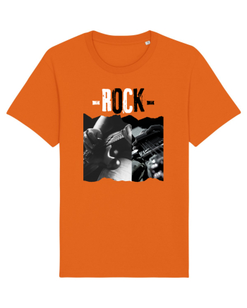 Vintage Rock Bright Orange