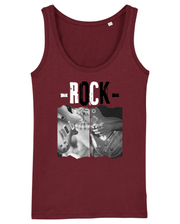 Vintage Rock Burgundy