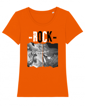 Vintage Rock Bright Orange