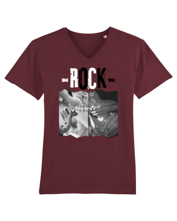 Vintage Rock Burgundy