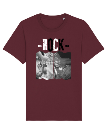 Vintage Rock Burgundy