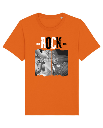 Vintage Rock Bright Orange