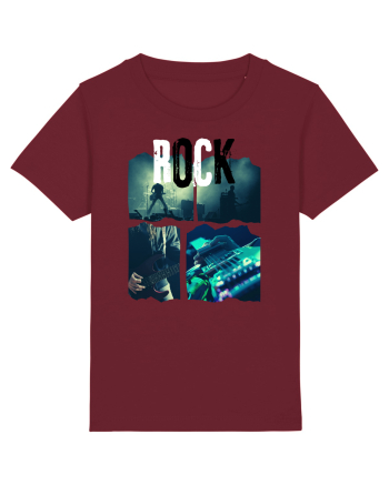 Vintage Rock Burgundy