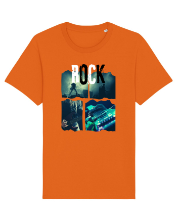 Vintage Rock Bright Orange