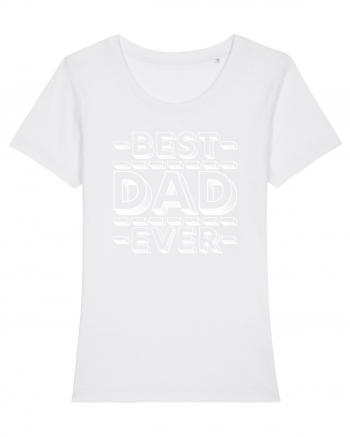 Best Dad Ever White