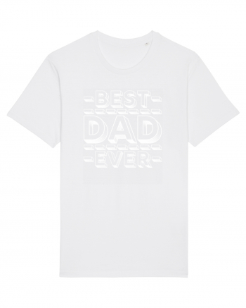 Best Dad Ever White