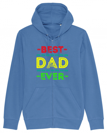 Best Dad Ever Bright Blue