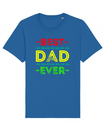 Best Dad Ever Royal Blue