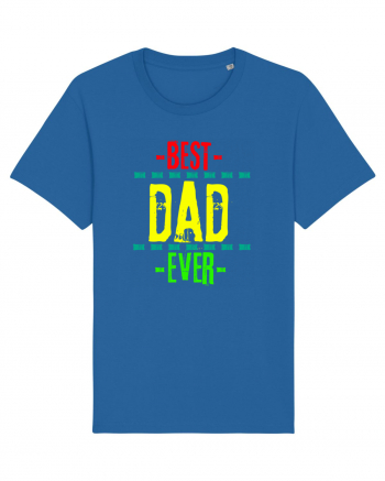 Best Dad Ever Royal Blue