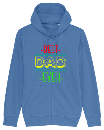 Best Dad Ever Bright Blue