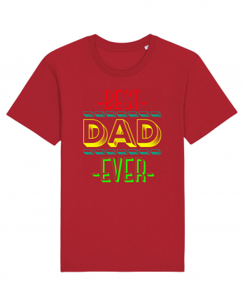 Best Dad Ever Red