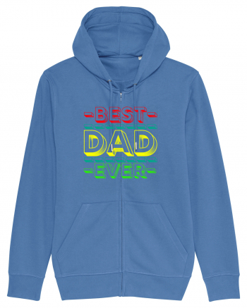 Best Dad Ever Bright Blue