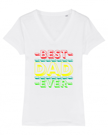 Best Dad Ever White