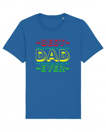 Best Dad Ever Royal Blue