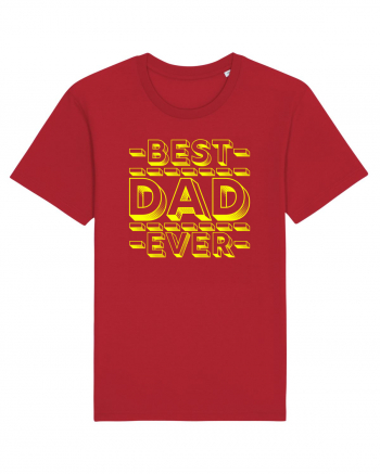 Best Dad Ever Red