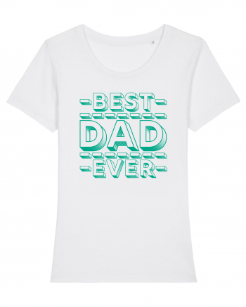 Best Dad Ever White