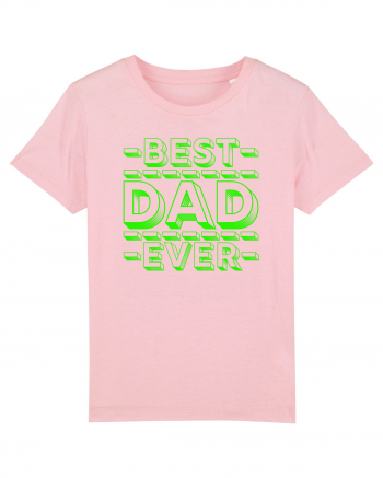 Best Dad Ever Cotton Pink