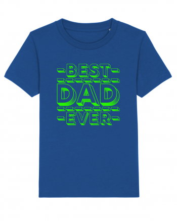 Best Dad Ever Majorelle Blue