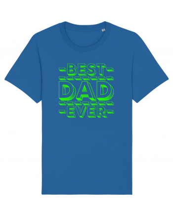 Best Dad Ever Royal Blue