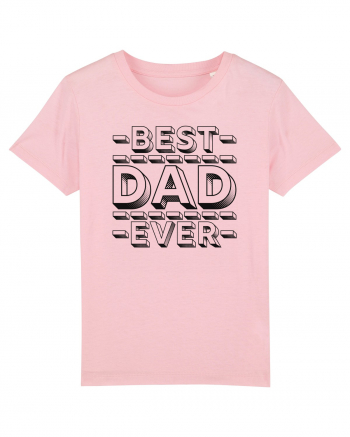 Best Dad Ever Cotton Pink