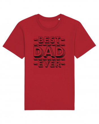 Best Dad Ever Red