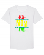 Best Mom Ever Tricou mânecă scurtă guler larg Bărbat Skater