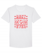 Best Mom Ever Tricou mânecă scurtă guler larg Bărbat Skater