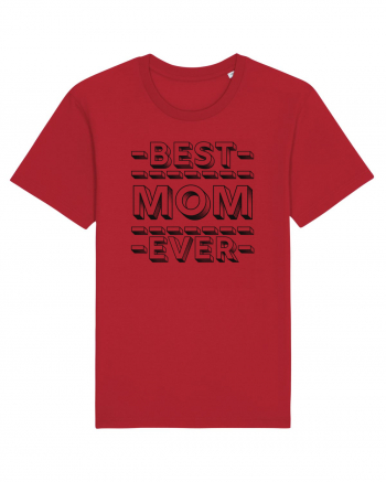 Best Mom Ever Red