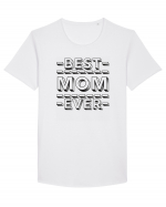 Best Mom Ever Tricou mânecă scurtă guler larg Bărbat Skater